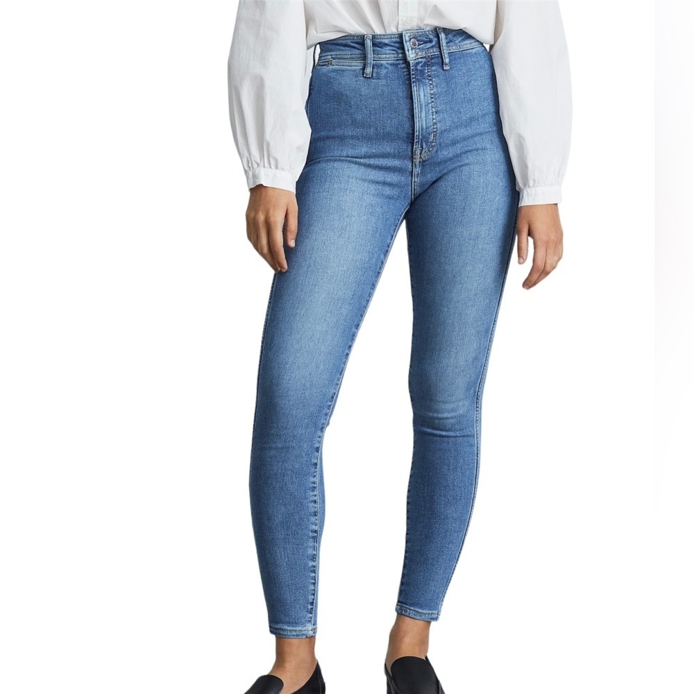Everlane Women The Way High Skinny Light Blue Wash Jean Size 26